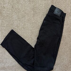 Levi's Women's Black Straight Leg Jeans